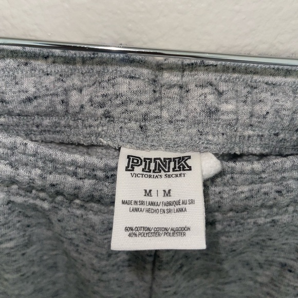 Victoria’s Secret PINK Gray Matching Set Hoodie + Baggy Pants - Picture 3 of 8